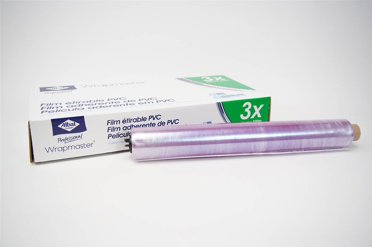 Film alimentaire wrapmaster 45x30m carton de 3