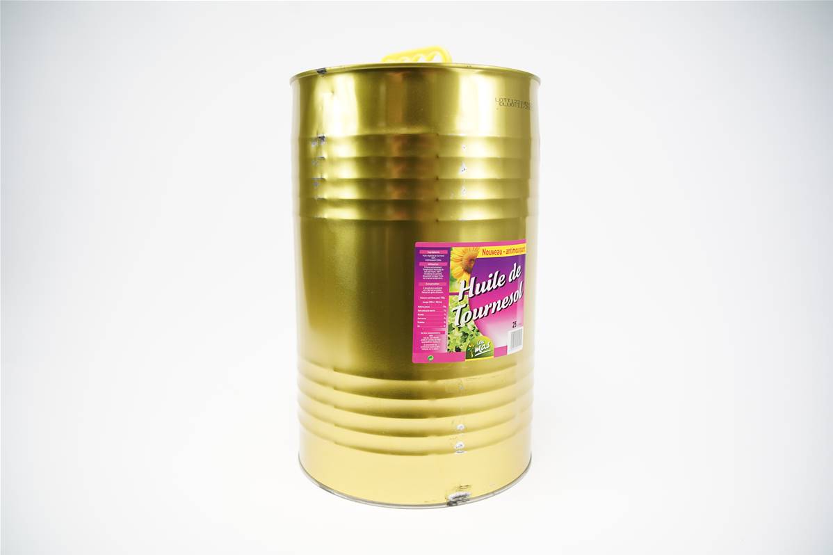 Huile tournesol hbs bidon de 25 litres