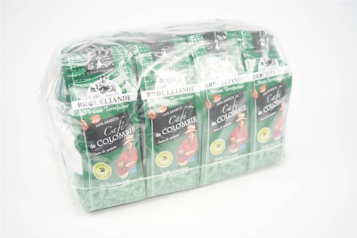 Cafe colombie 100% arabica paquet de 12x250gr