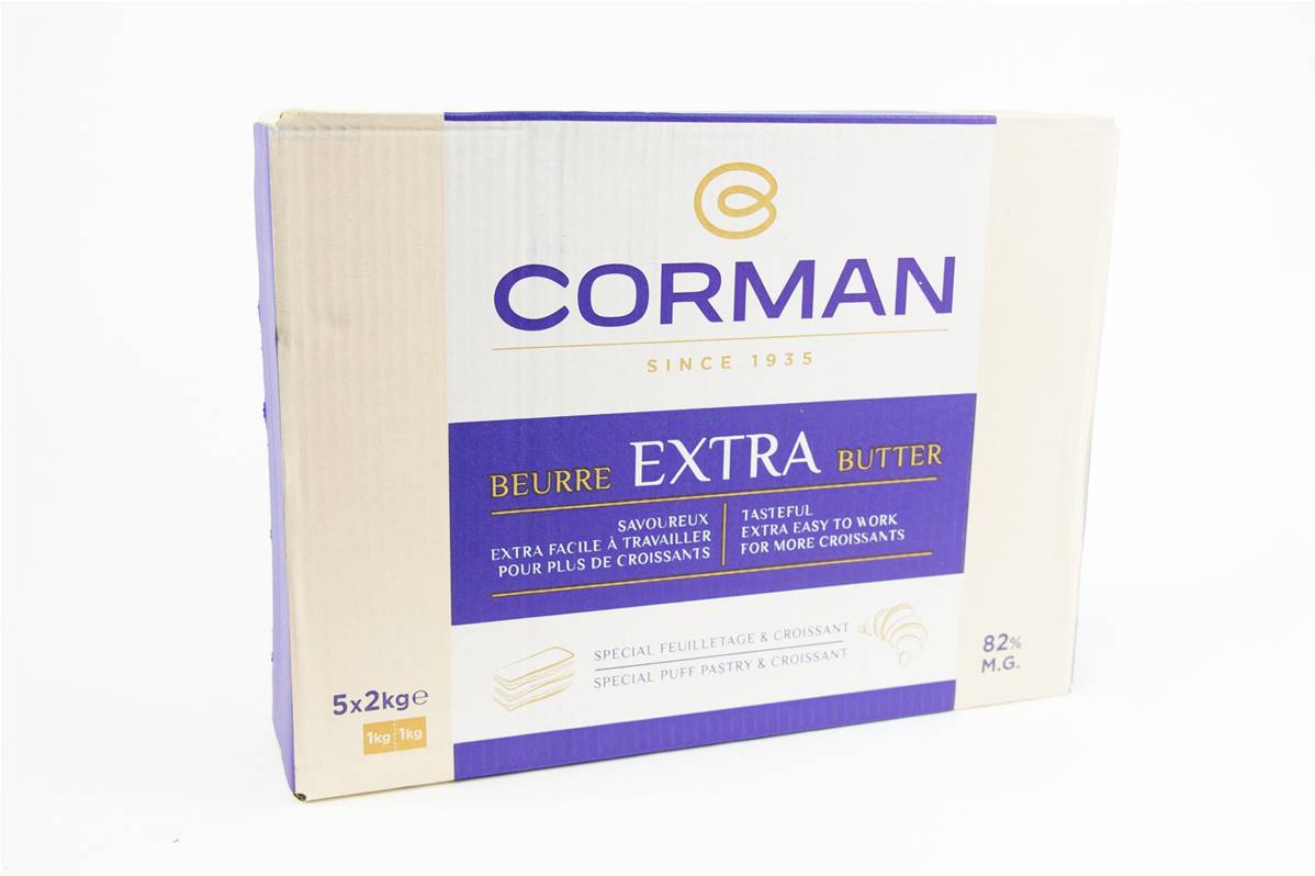 Beurre carot feuill&crois 82% 2kg carton de 5