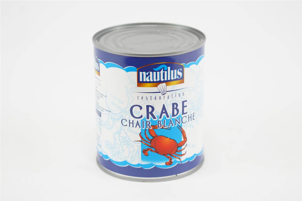 Chair de crabe blanche nautilus bt 4/4
