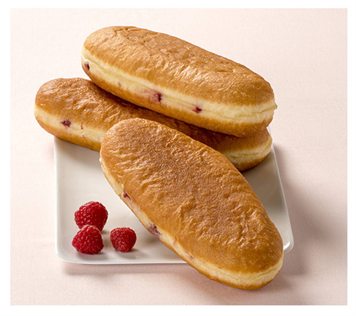 Beignet long framboise 130gr cartonde 30