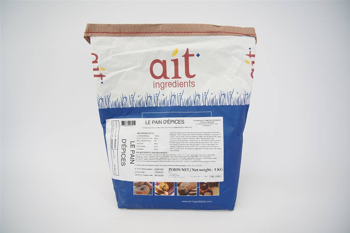 Pain d\'epices 100% ait sac 5kg