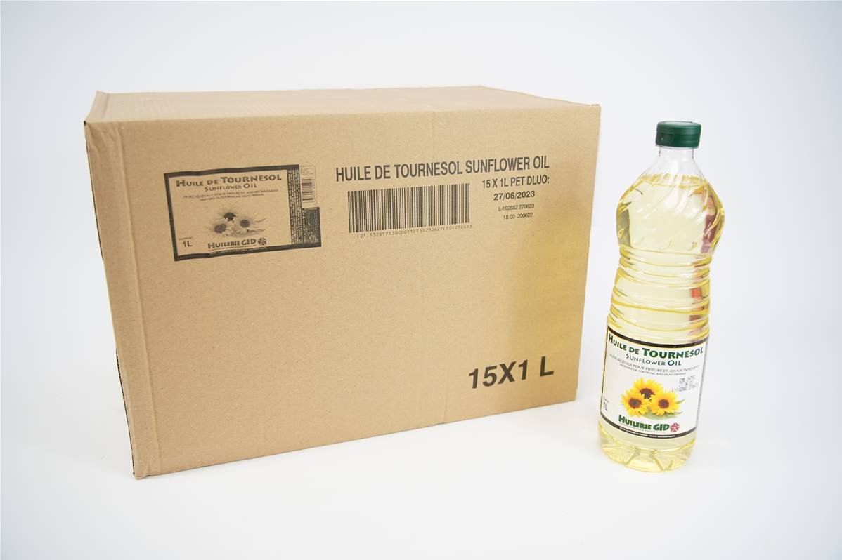 Huile tournesol hbs Carton 15x1l
