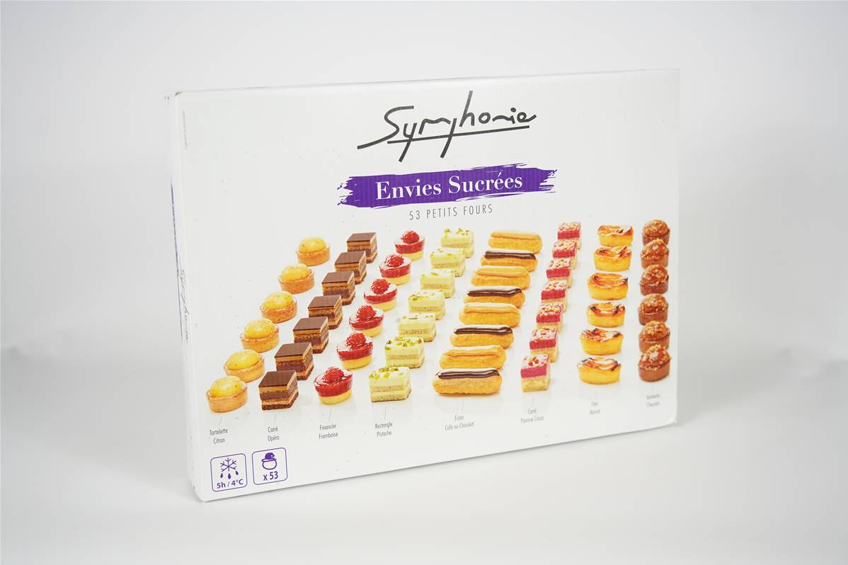 Petit fours envie sucree plateau 735gr