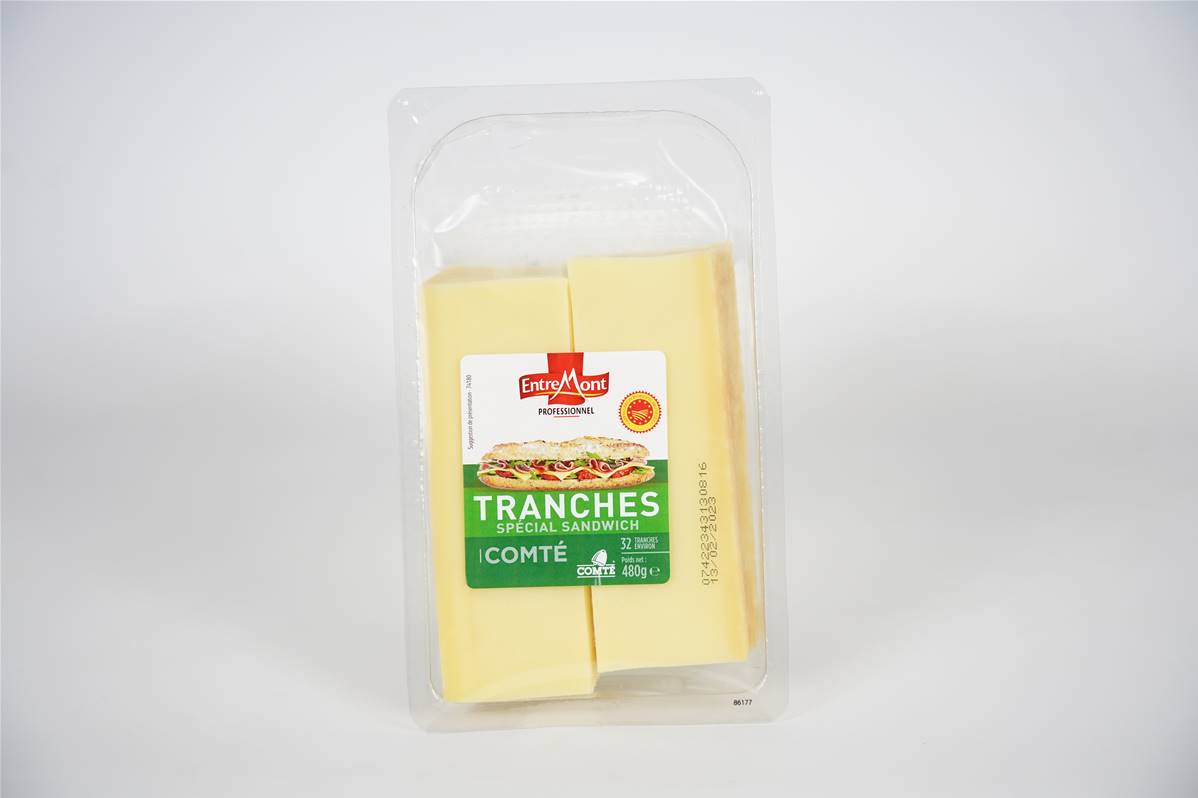 Tranche comté baguette 32x15g bq 480g