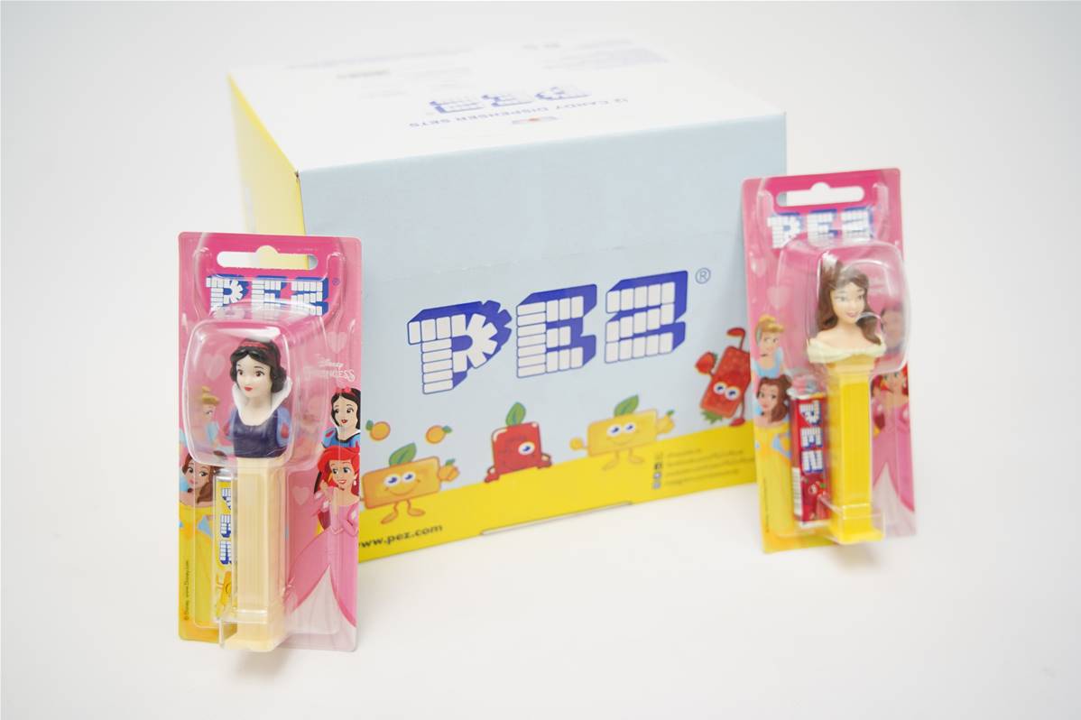 Pez boite 12 distributeurs +1 disney princess