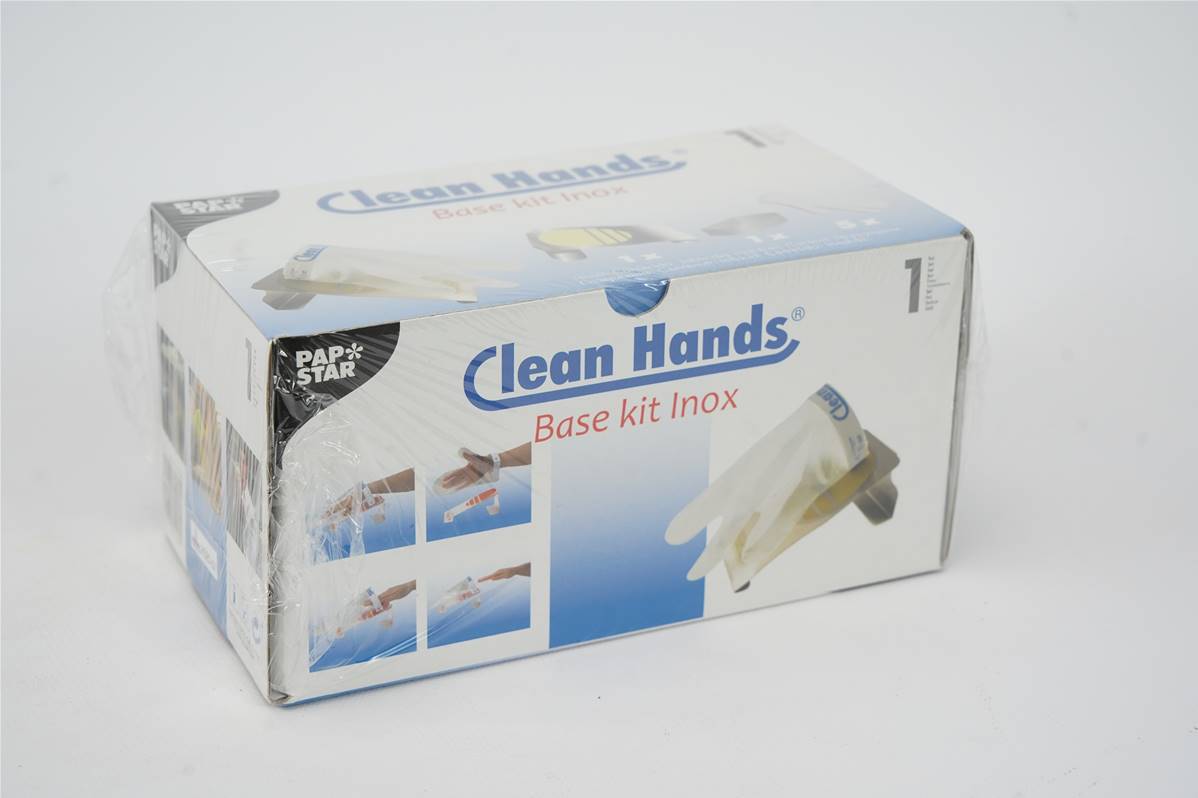 Clean hands base kit metallique inoxydab