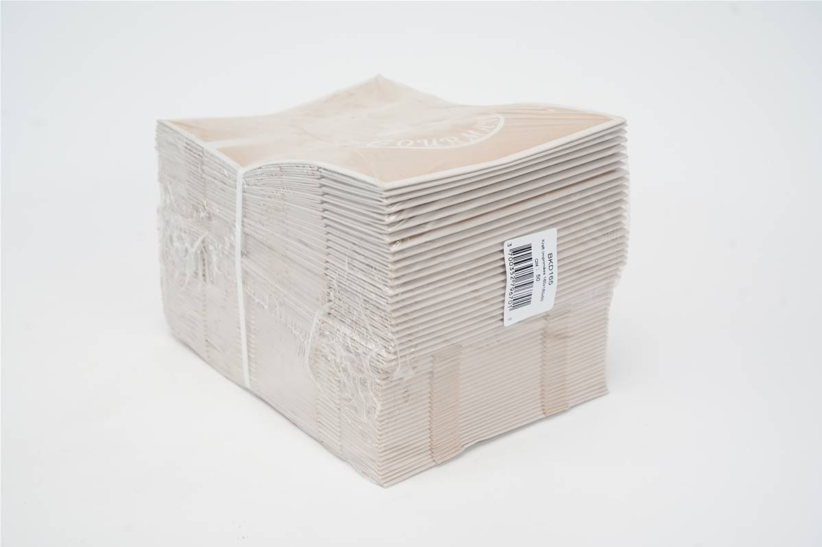 Boite patissiere 16x16x5cm paquet de 50