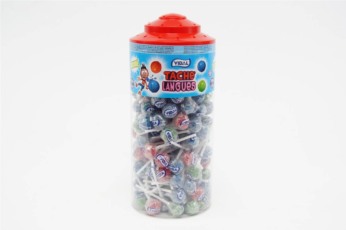 Sucettes Lotta tache langue tubo de 150
