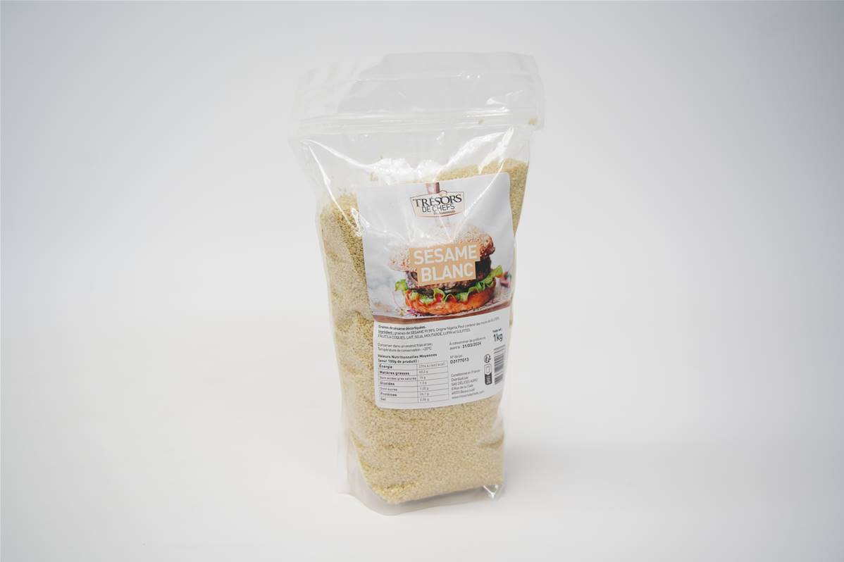 Graine de sesame pelee sachet 1kg