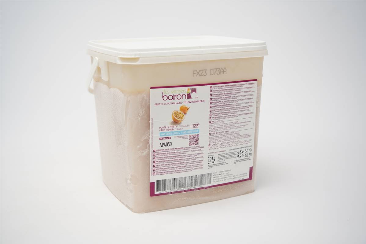 Puree passion sucre boiron seau 10kg