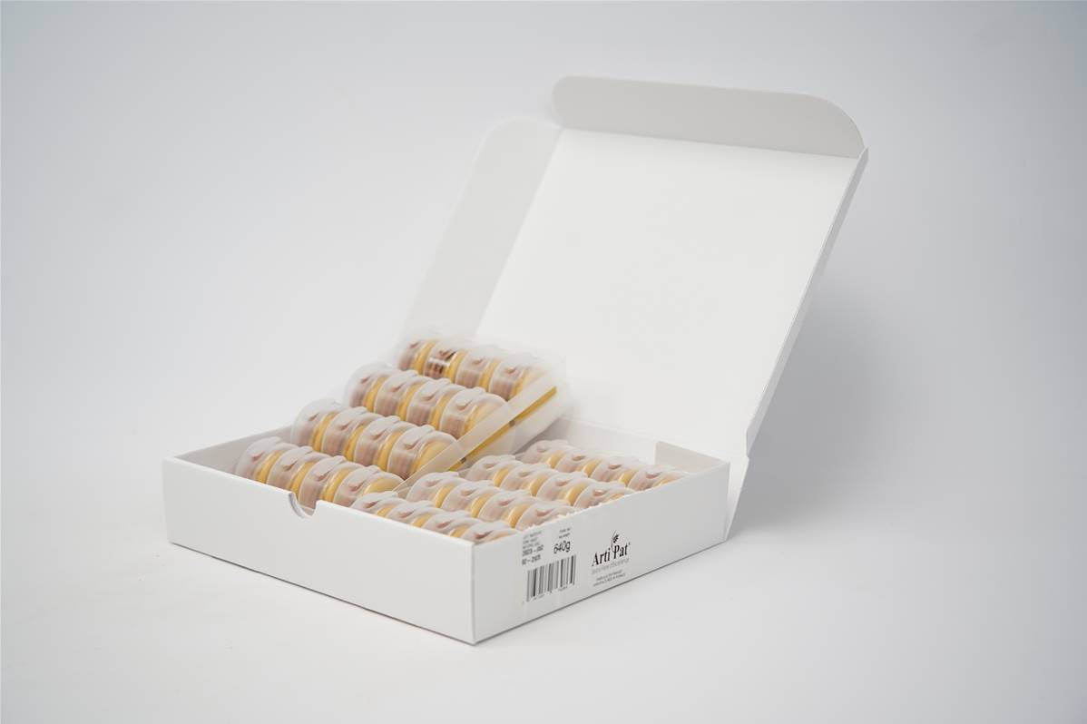 Macaron caramel feve tonka bt 32x20gr