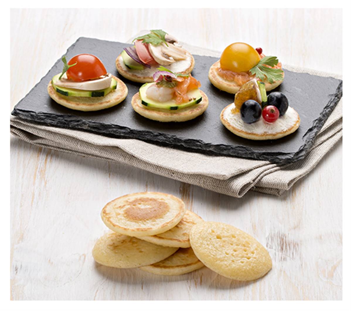 Mini blinis froment ct 240x5gr