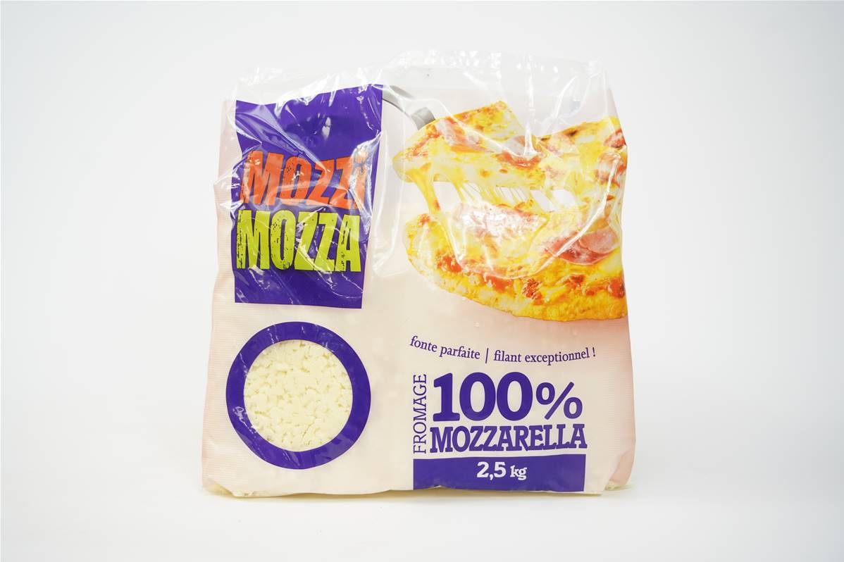 Mozzarella cossette tippagral scht 2.5kg