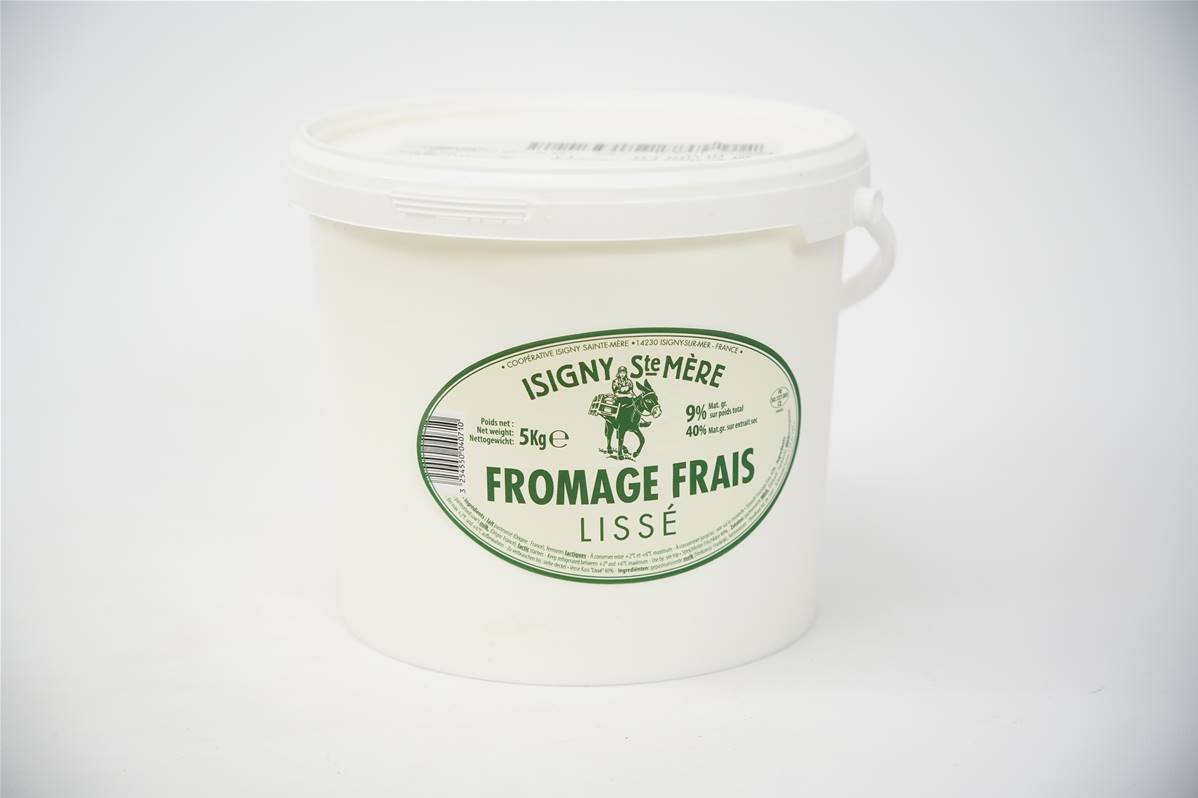 Fromage frais blanc 40% lisse 5 kg