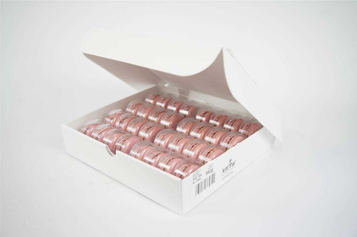 Macaron framboise boite de 32x20gr