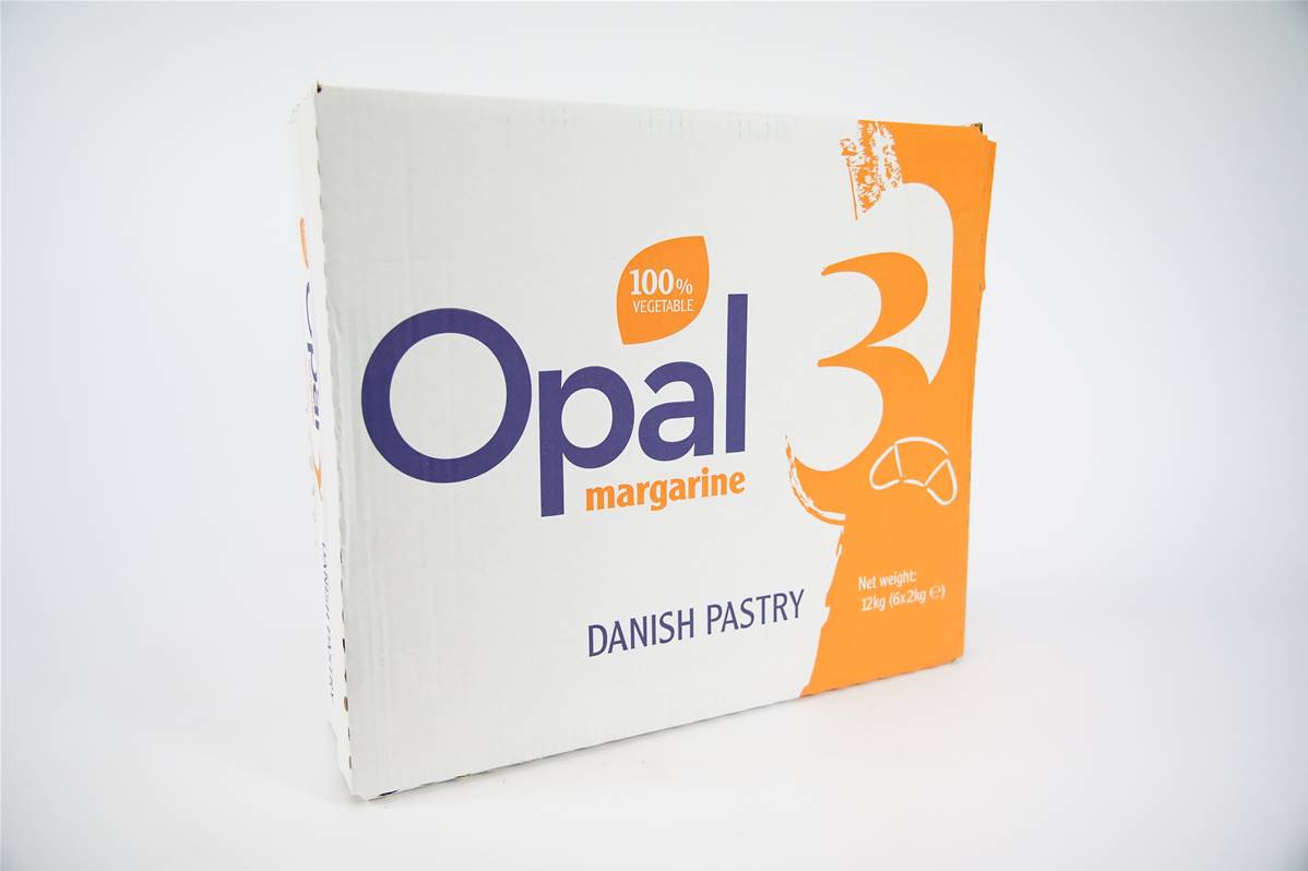 Opal margarine danish pastry carton de 6x2kg