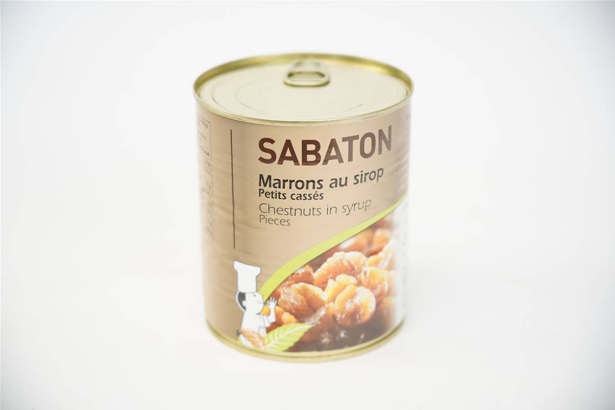 Brisure marrons au sirop casses boite 4/4