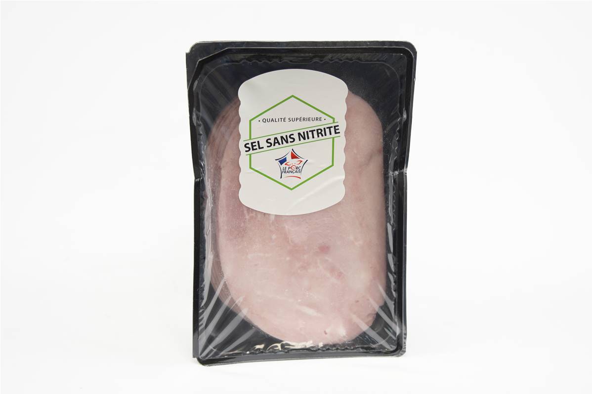 Jambon sup francais sans nitrite barquette 400g