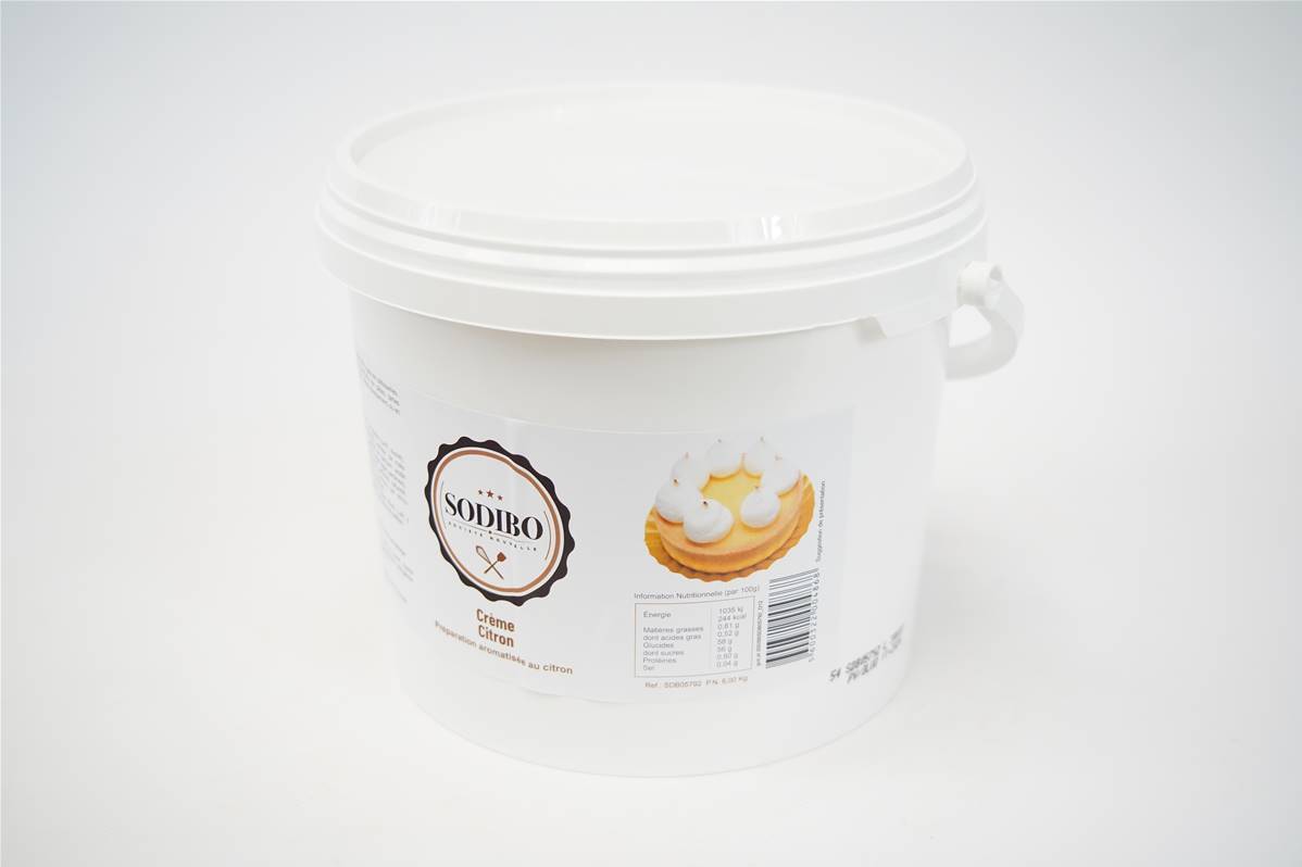 Creme citron Sodibo seau 6kg