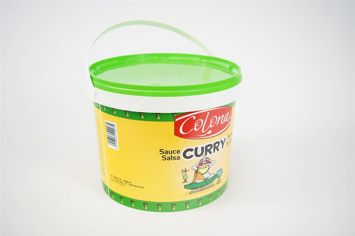 Sauce curry colona seau de 5 litres