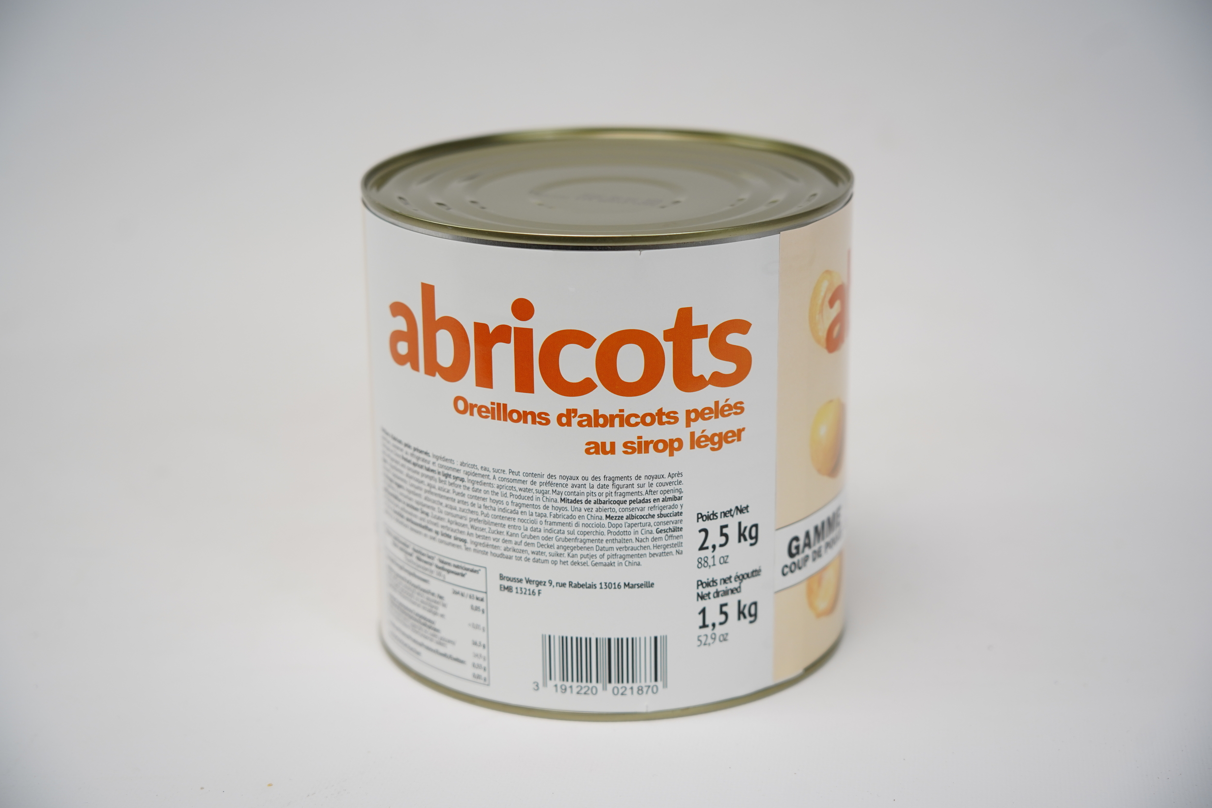 Abricot Coup de Pouce Boite 3/1