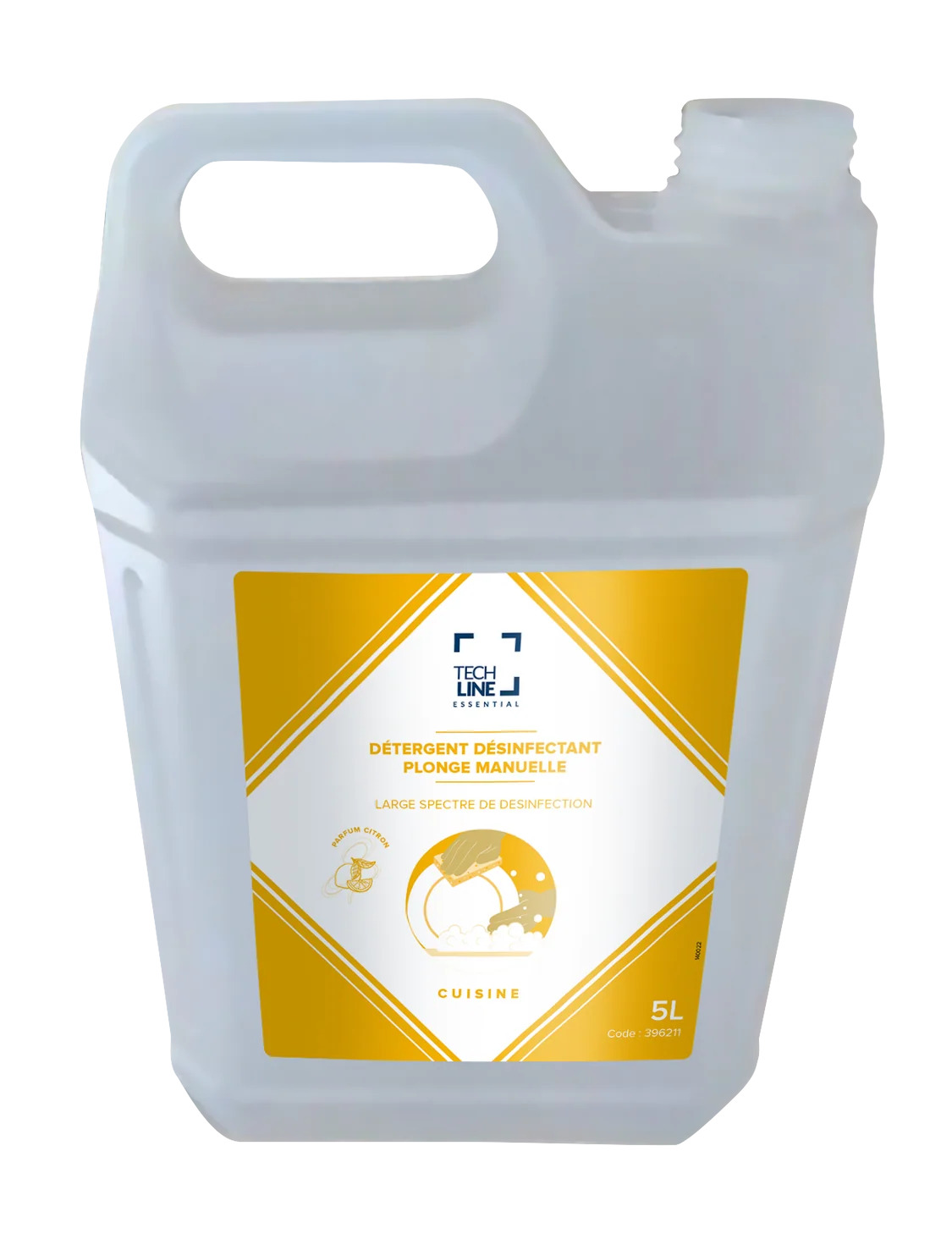 Détergent plonge manuelle desinfectante bidon de 5L