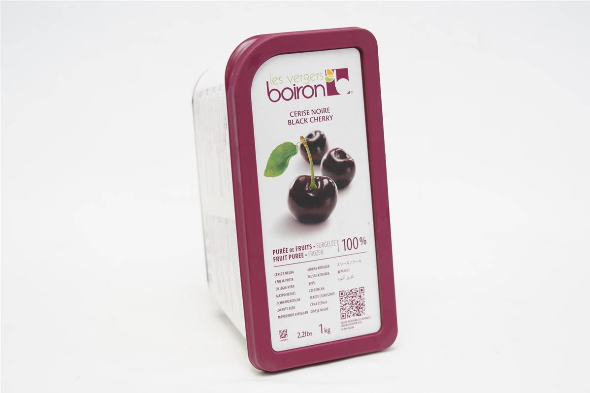 Purée de cerise noire en barquette 1kg