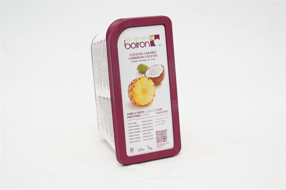 Purée de cocktail caraibes en barquette 1kg