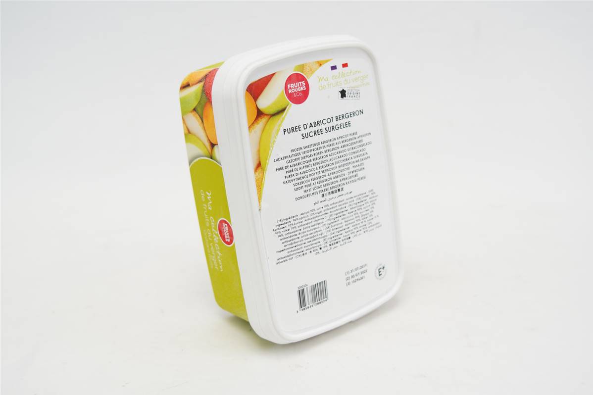 Purée d\'abricot en barquette de 1kg