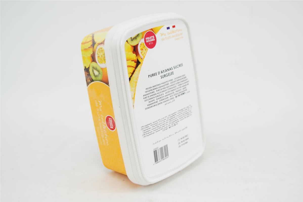 Purée d\'ananas en barquette de 1kg