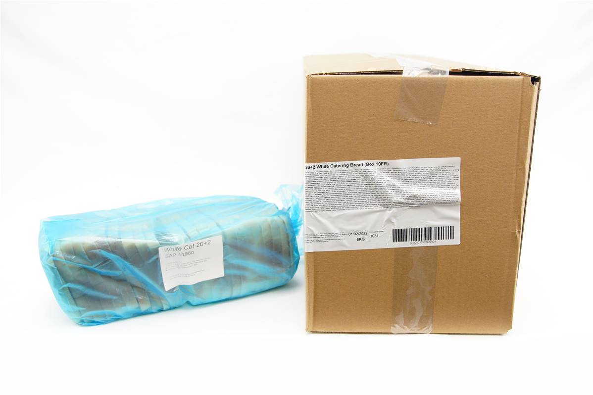 Pain de mie 22 tranches paquet de 800gr