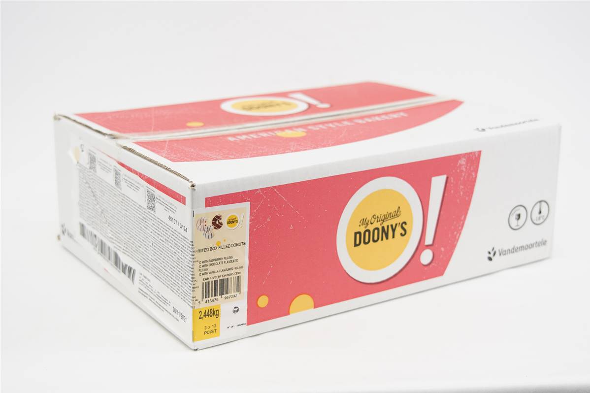 Assortiment de Doony\'s 71gr fourrés en carton de 36