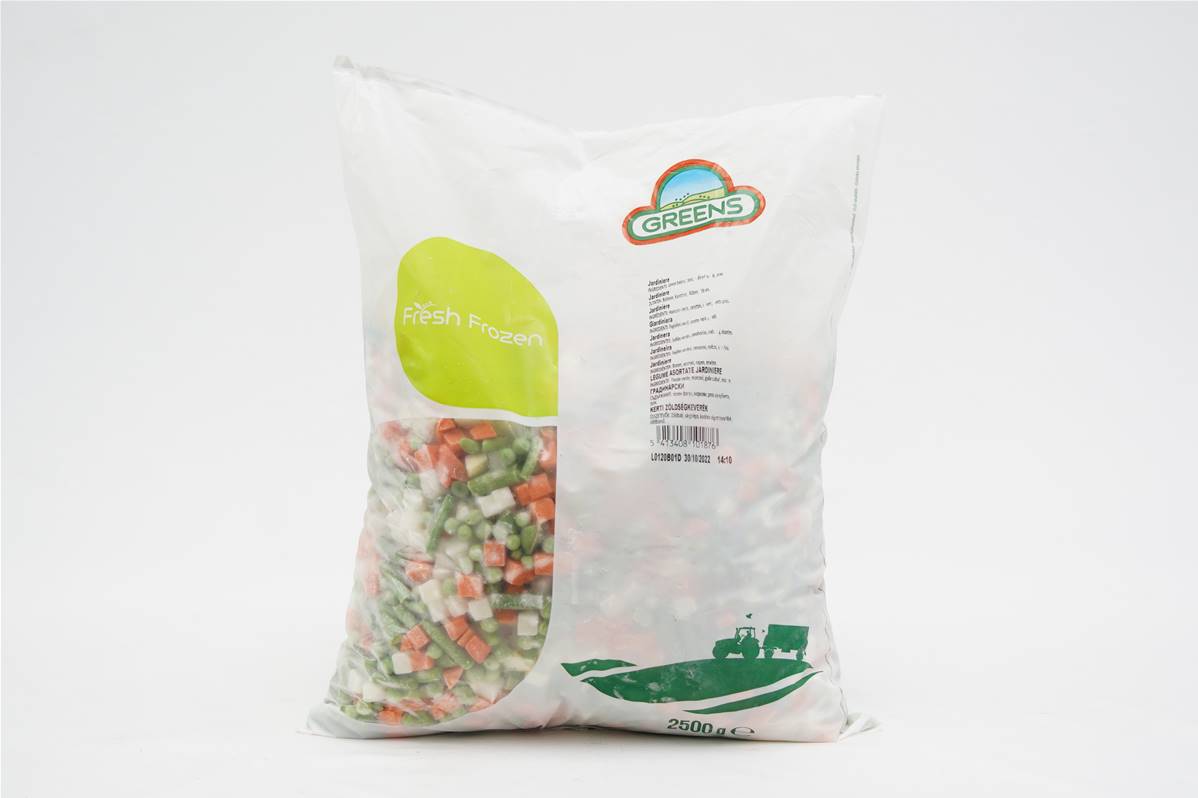 Jardinière de légumes gamme greens en sachet de 2,5kg