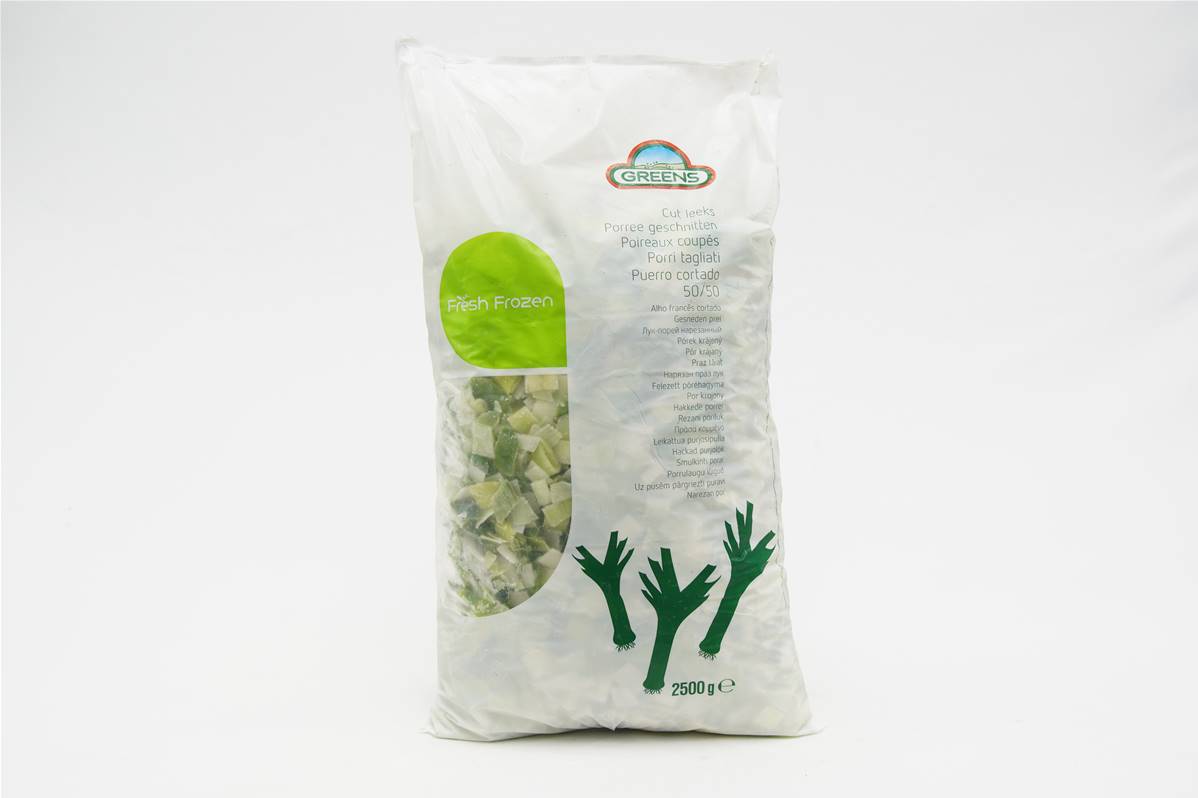 Poireaux émincéz 50/50 15mm en sachet de 2,5kg