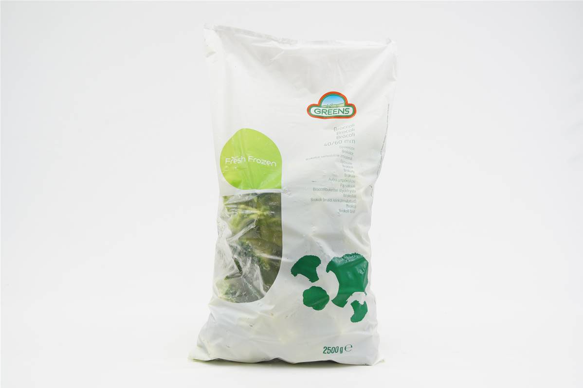 Brocolis 40/60 gamme greens en sachet de 2,5kg