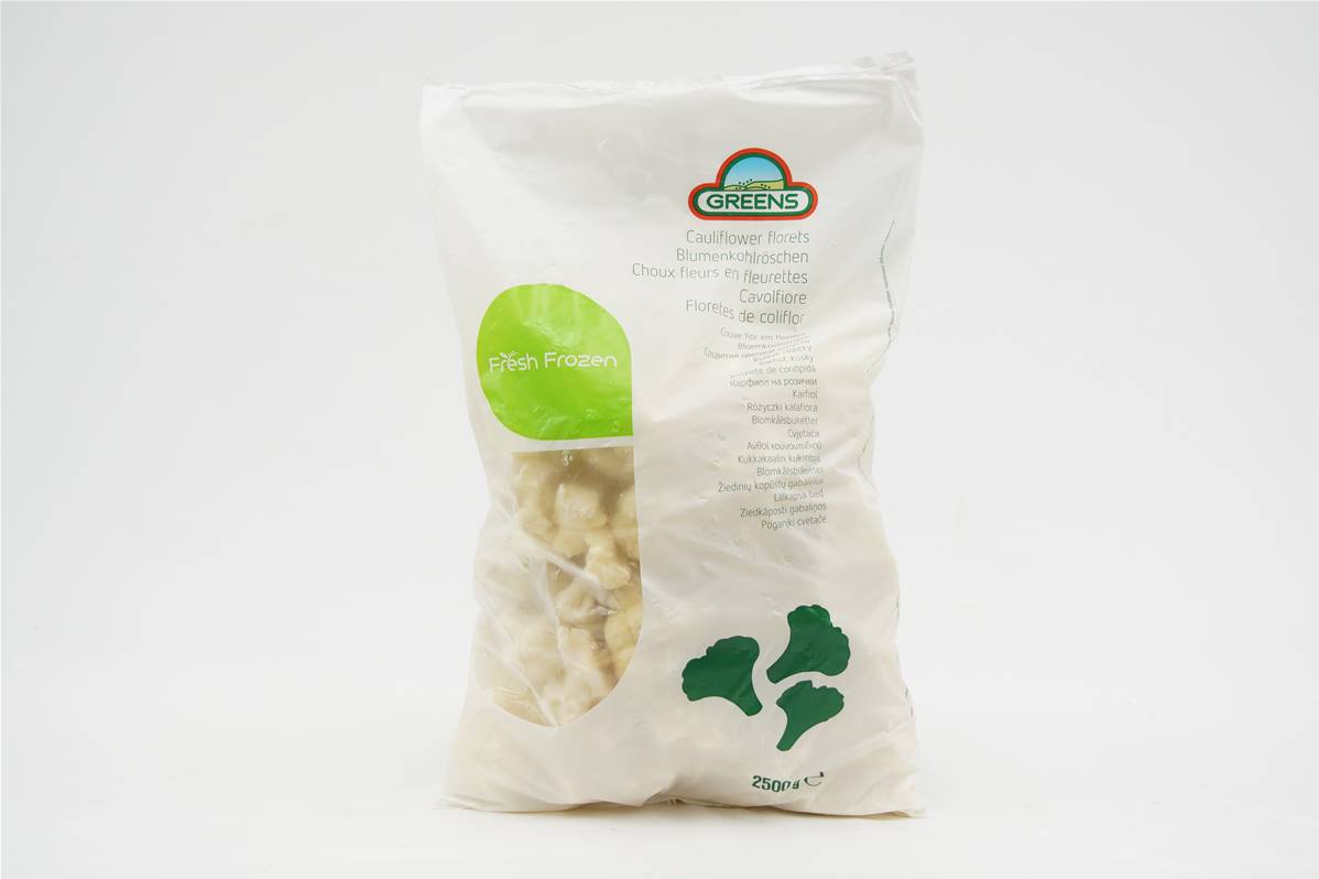 Choux fleurs 30/60 gamme greens en sachet de 2,5kg