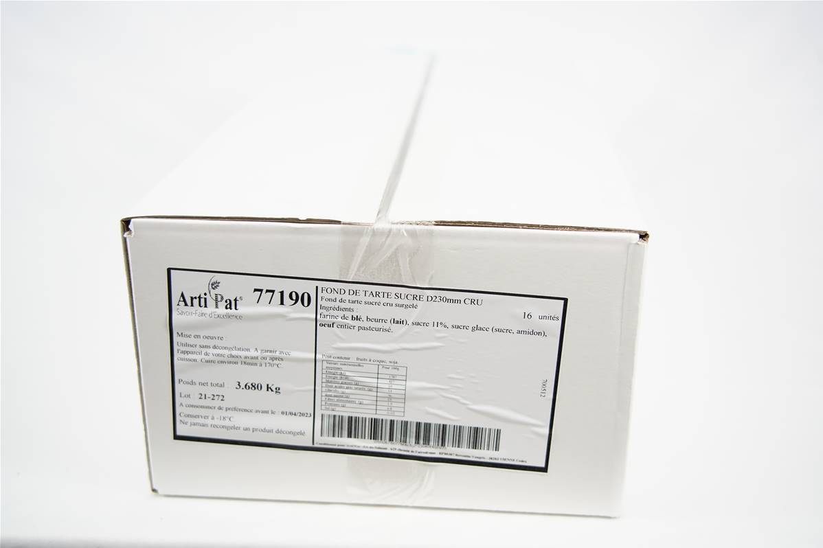 3077190---FOND-TARTE-SUCRE-BEURRE-230mm-CT-16x230gx1200
