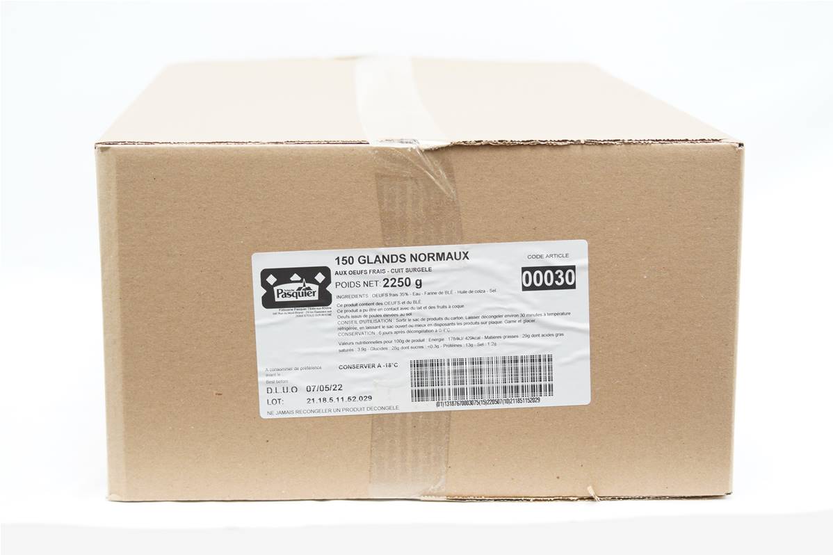 Gland 15gr pur beurre en carton de 150