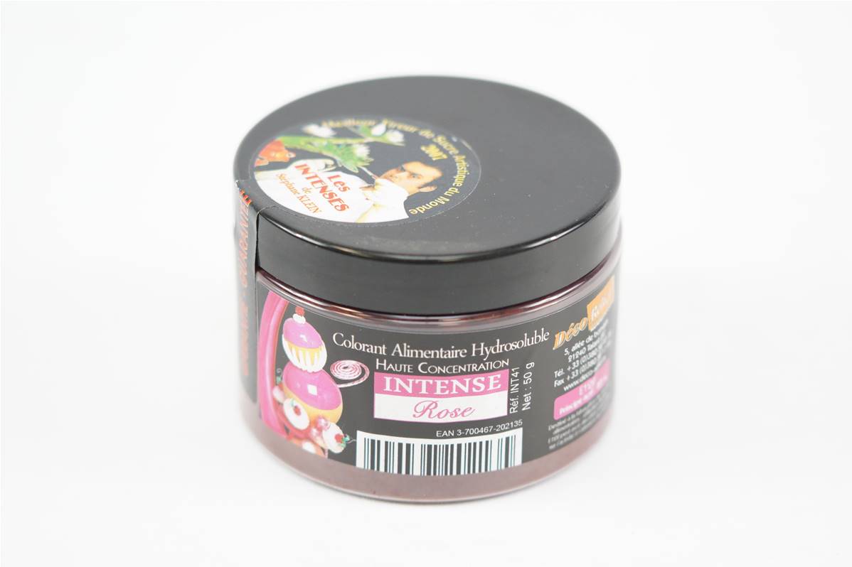 Colorant poudre pink intense en boite de 50gr