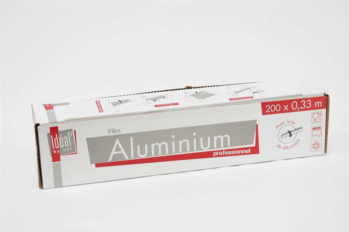 Boite distributrice d\'aluminium 200mx33cm