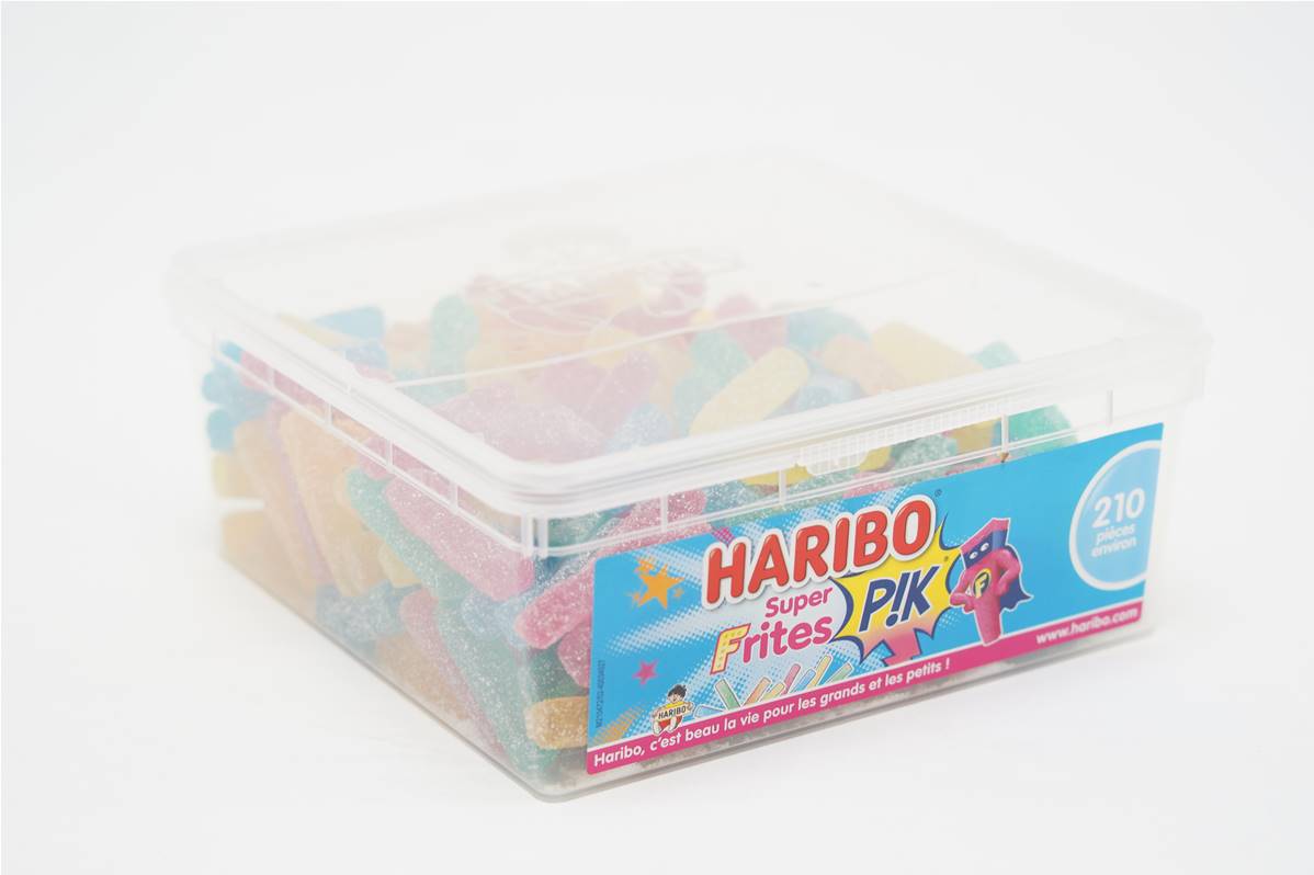Super Frite Haribo tubo de 210