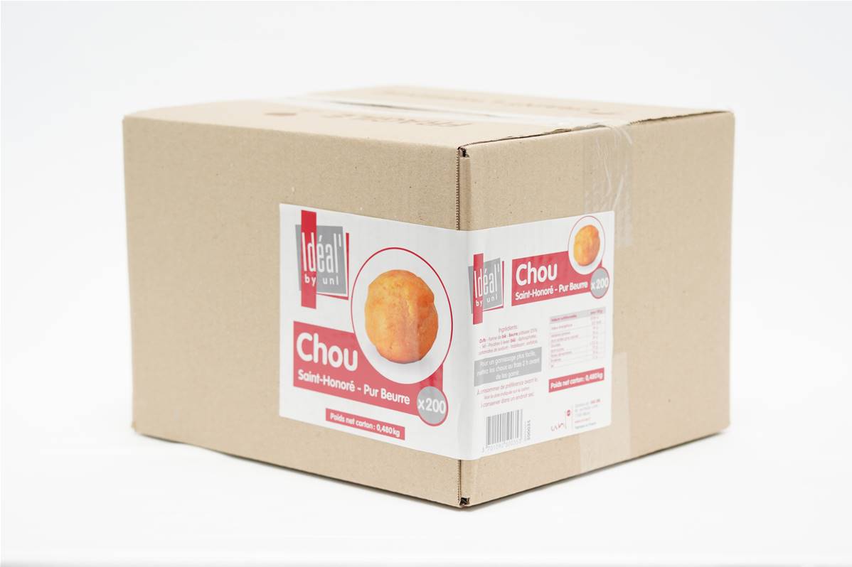 Mini choux St Honoré pur beurre carton de 200 Idéal