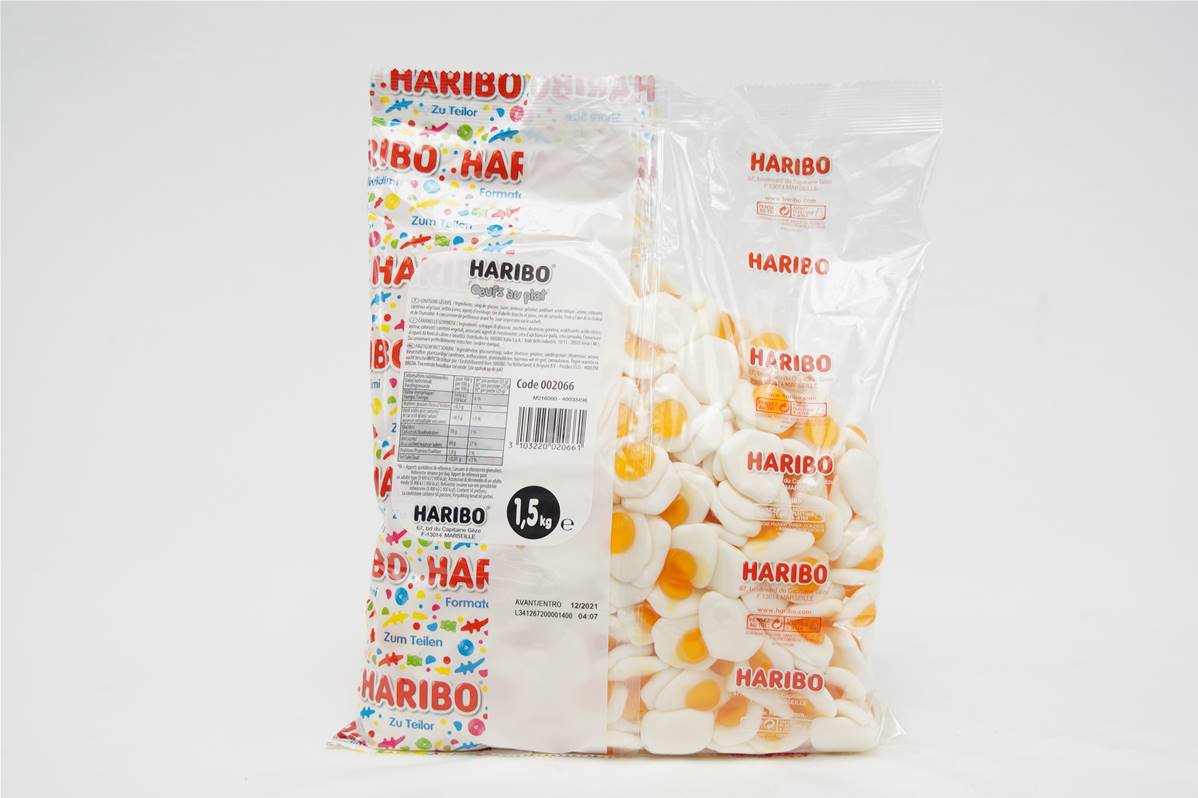 12HAV10---OEUF-AU-PLAT-HARIBO-0-05cts-VRAC-1-5kgx1200