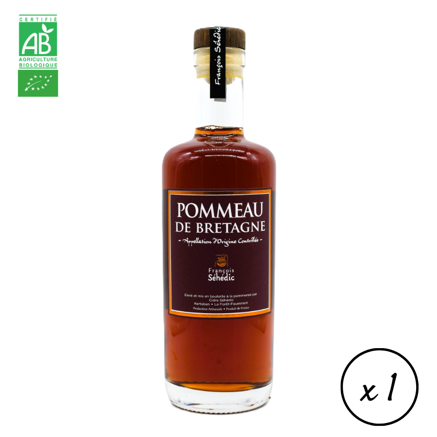 Pommeau de bretagne AOC bio vieux 50 cl