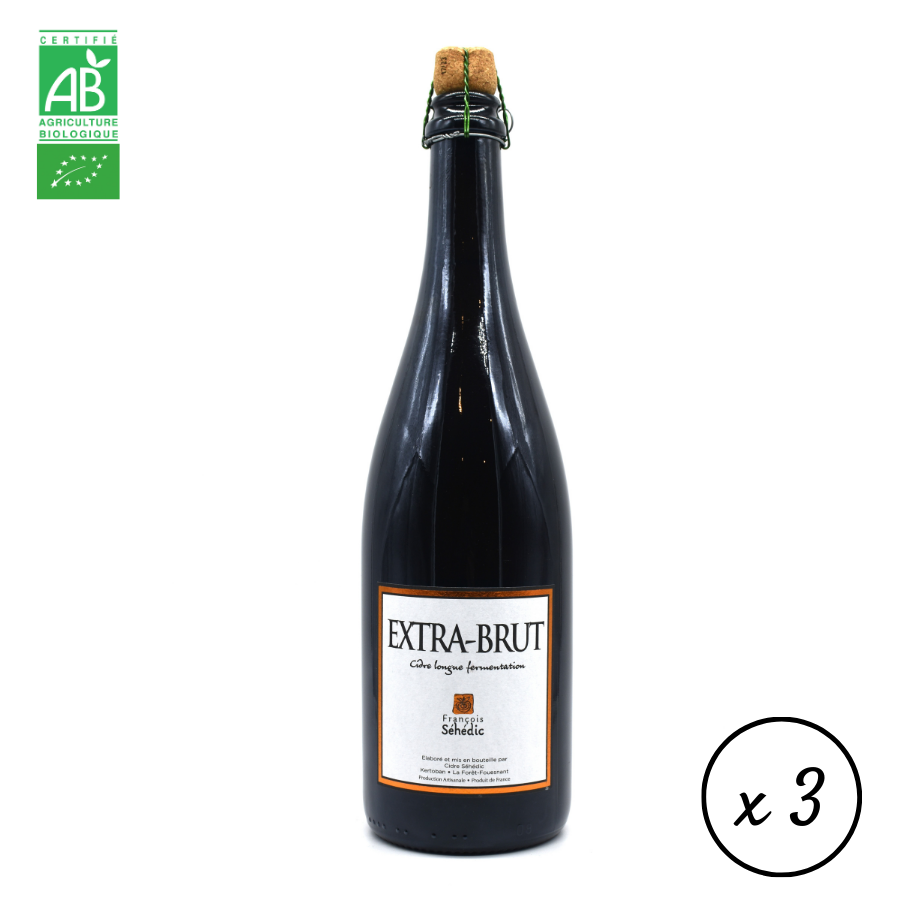 Cidre extra-brut bio Séhédic