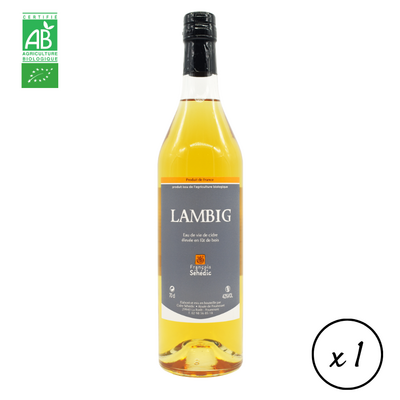 Lambig eau de vie de cidre bio séhédic 50 cl