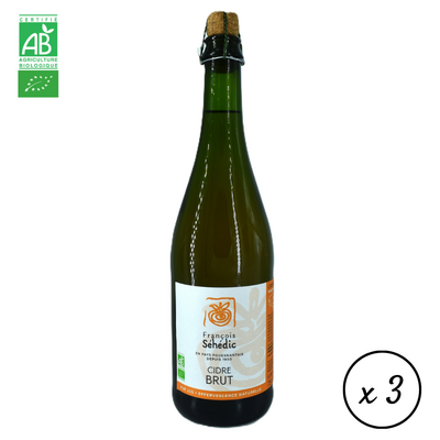 Cidre brut bio Séhédic