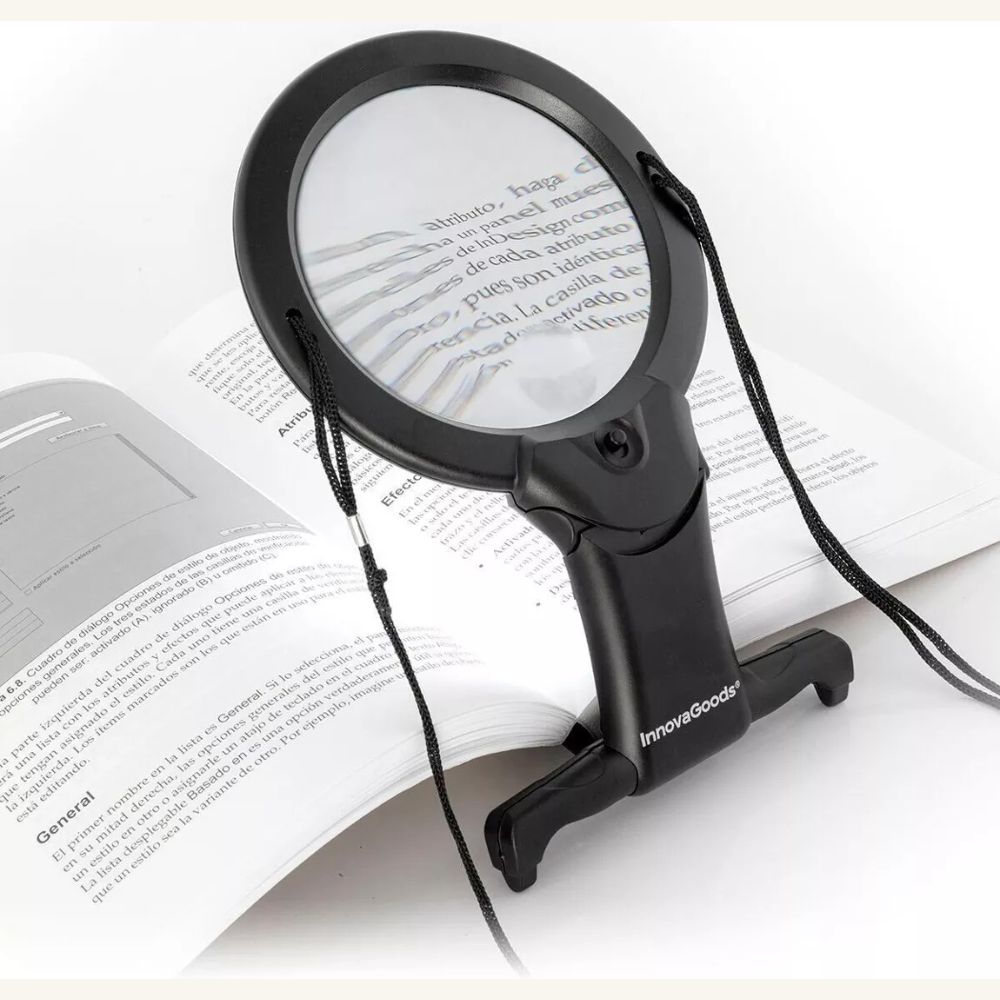Loupe Mains Libres avec Lumière LED 4